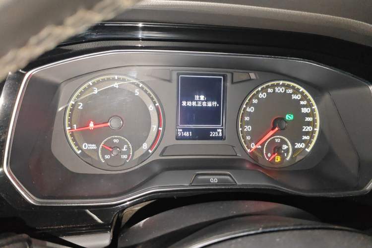 Used Volkswagen Sagitar 2019 200TSI DSG Comfort Version China VI Standard Instrument Cluster