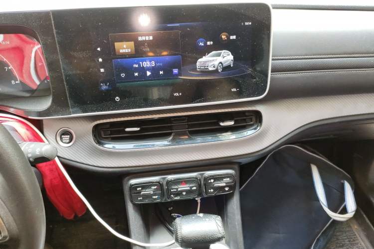 Used GAC Trumpchi GS3 2021 POWER 270T Automatic Luxury Edition Audio And AC Panel