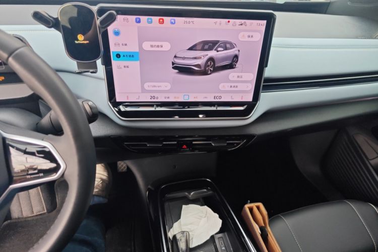 Used Volkswagen ID.4 X 2025 Smart Version Pure & Intelligent Enjoyment Edition Audio And AC Panel