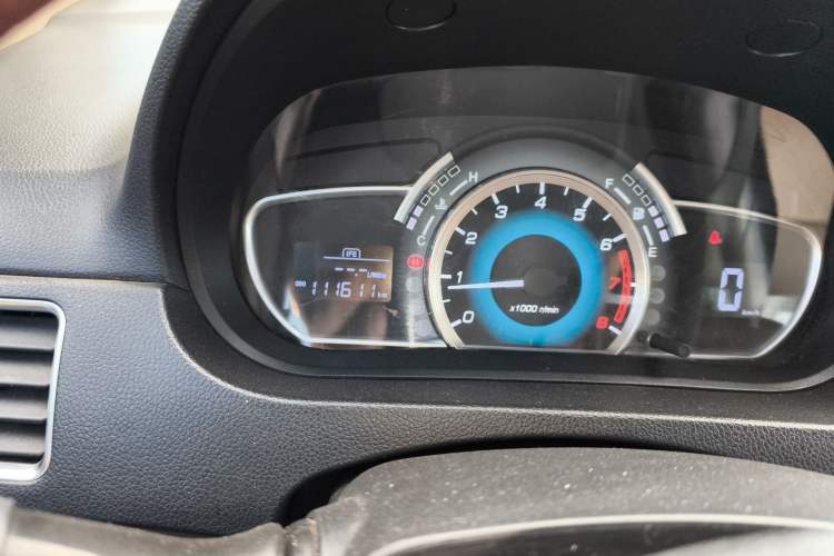 Used Great Wall C30 2013 New Vision Edition 1.5L Manual ZhiShang Model Odometer Close Up