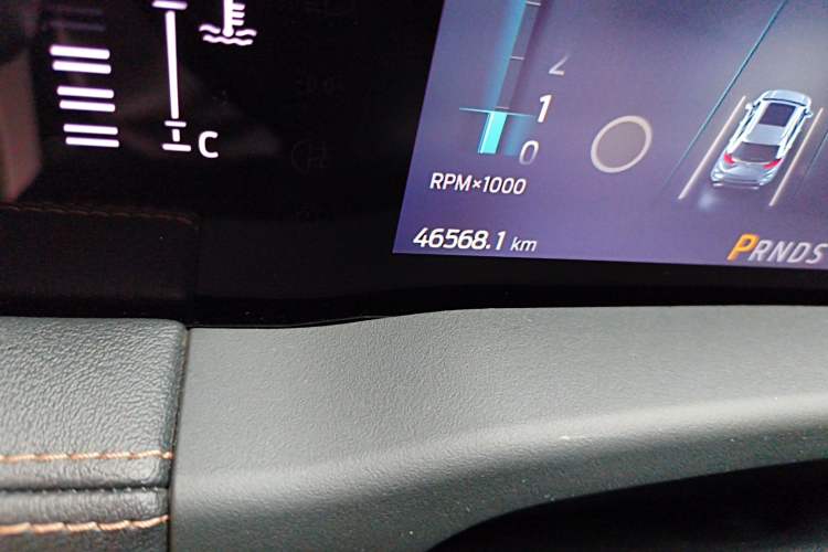 Used Ford Edge 2021 Facelifted PLUS EcoBoost 245 Two-Wheel Drive XLT 7-Seater Odometer Close Up