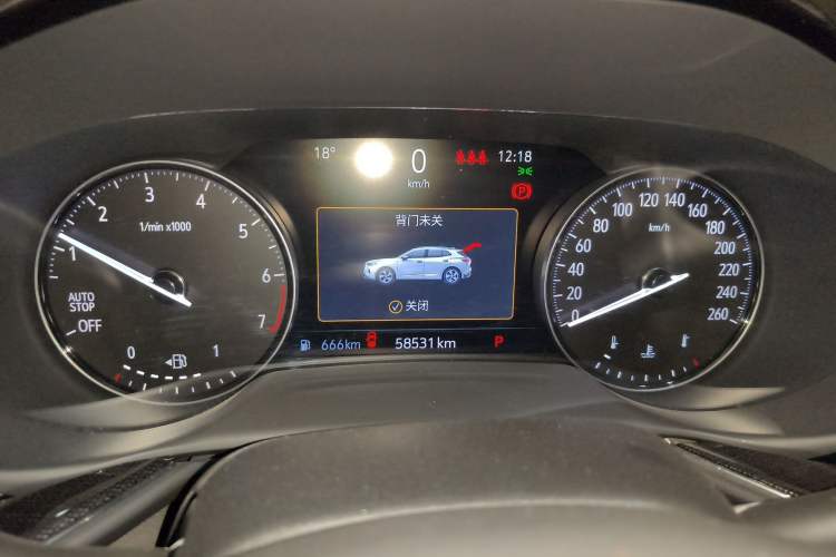 Used Buick Envision 2022 Encore Plus 652T Five-Seat Luxury Model Instrument Cluster