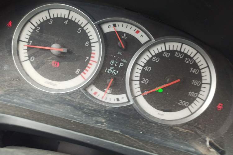 Used Suzuki Liana A6 2014 Hatchback 1.5L Automatic Ideal Model Odometer Close Up