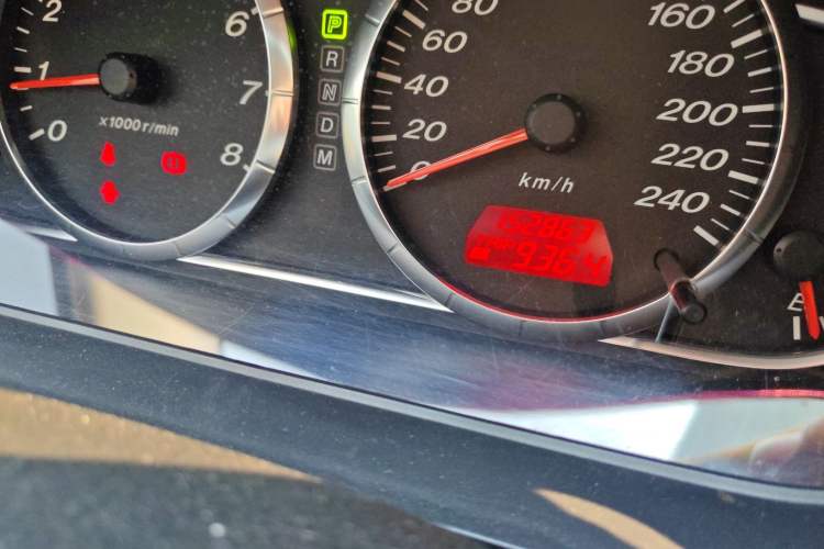 Used Mazda 6 2008 2.0L Automatic Fashion Edition Odometer Close Up