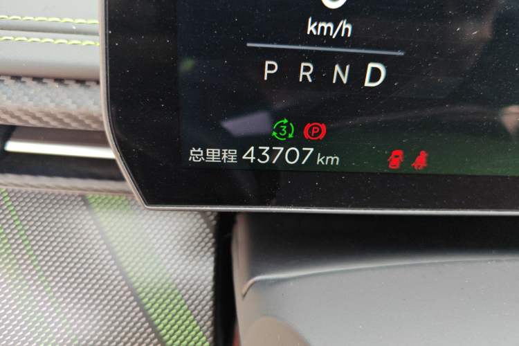 Used NETA GT 2023 660 Odometer Close Up