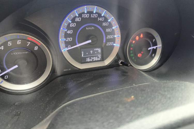 Used Honda City Classic 2012 1.5L Automatic Elite Edition Odometer Close Up