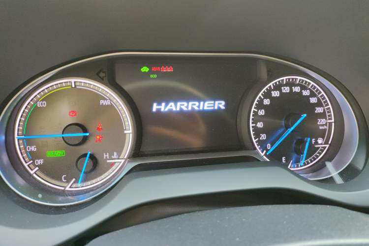 Used Toyota Harrier 2022 Dual-Engine 2.5L CVT Four-Wheel Drive Luxury Edition Instrument Cluster