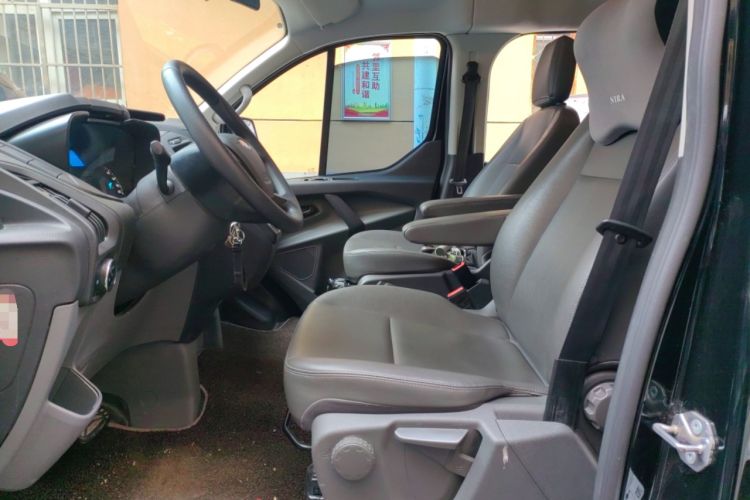 Used Ford Transit 2019 2.0T Gasoline Automatic Business & Travel Version Mid-Drive Mid-Roof 9-Seater China VI Standard