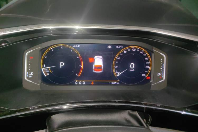 Used Volkswagen Tayron 2019 330TSI Two-Wheel Drive Luxury Model China VI Standard Instrument Cluster