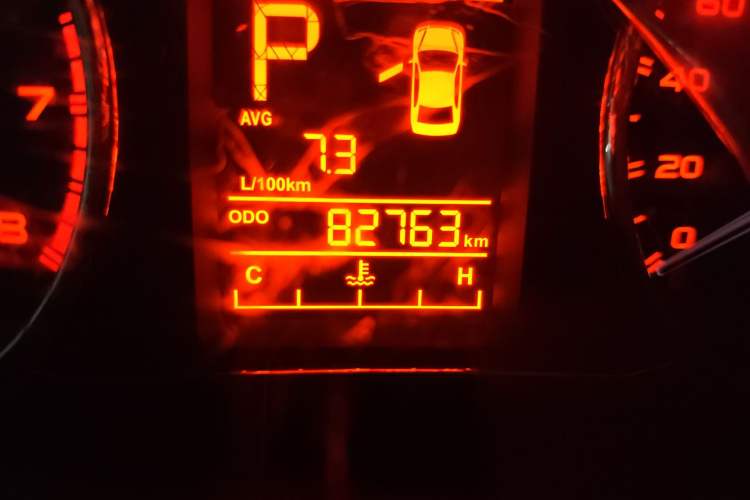 Used Geely Auto Vision 2017 1.5L Automatic Happiness Edition Odometer Close Up