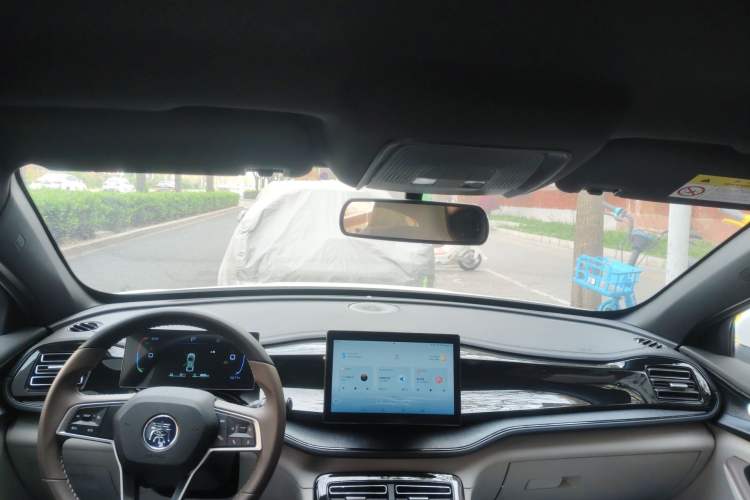 Used BYD Qin PLUS 2024 HONOR Edition DM-i 55KM Leading Model Headliner