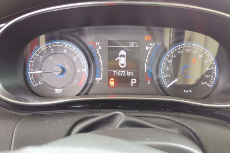 Used Fiat Viaggio 2012 1.4T Automatic Jingxiang Edition Odometer Close Up