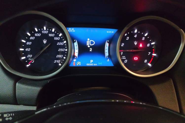 Used Maserati Ghibli 2018 Revised Version 3.0T Standard Edition Instrument Cluster