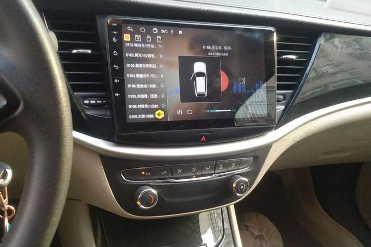 Used Buick Verano 2015 Sedan 15S Automatic Ambition Model Audio And AC Panel