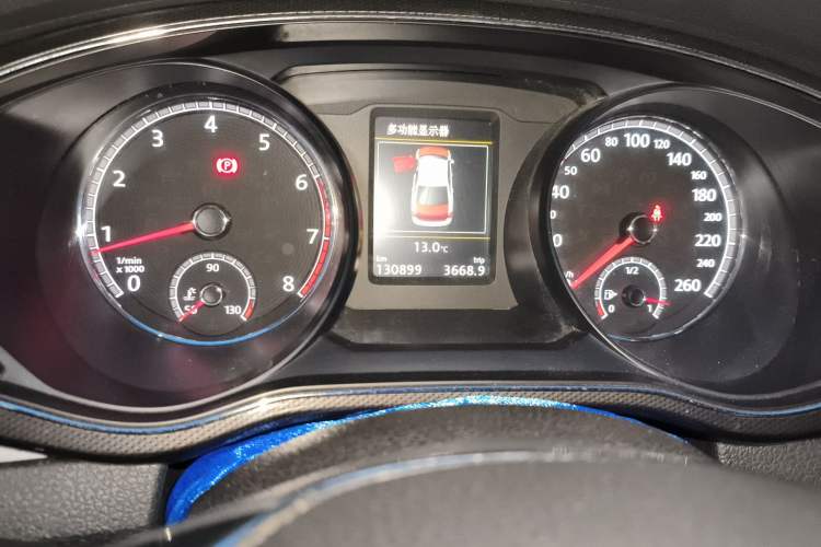 Used Volkswagen Passat 2017 330TSI DSG Prestige Edition Odometer Close Up