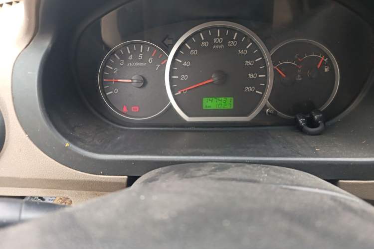 Used Wuling Hongguang 2010 1.2L Standard Version China IV Odometer Close Up