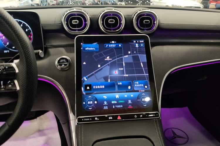 Used Mercedes-Benz C-Class 2023 Restyled C 260 L Sport Edition Audio And AC Panel