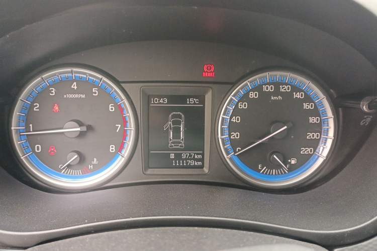 Used Suzuki S-Cross 2014 1.6L Manual Two-Wheel Drive Elite Model Instrument Cluster