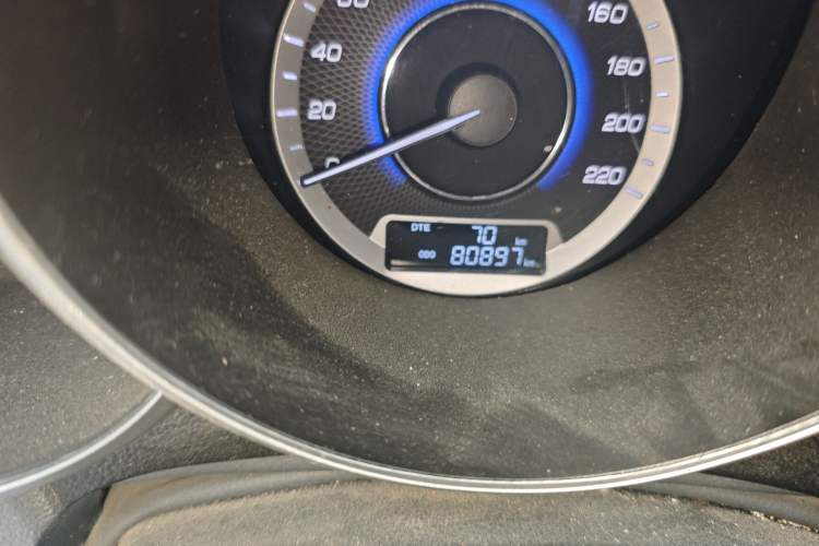 Used CHANGAN Eado 2013 1.6L Manual Junkuo Model China IV Standard Odometer Close Up