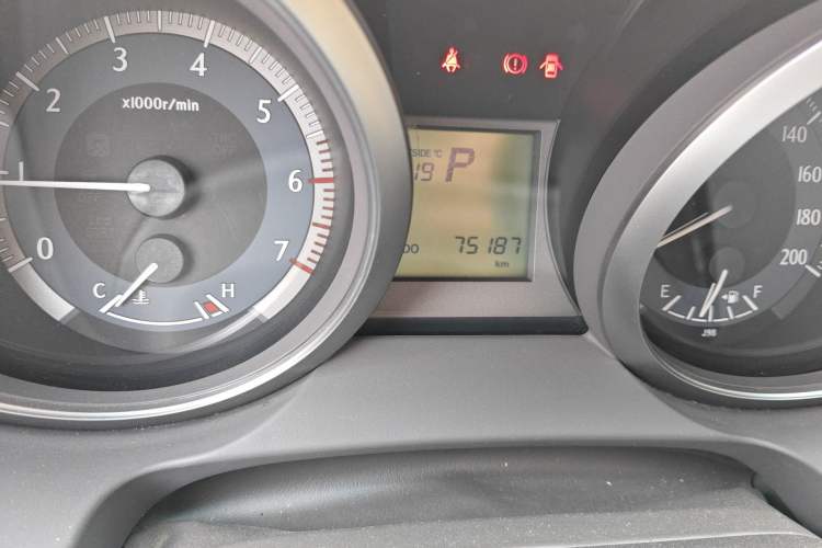 Used Toyota Prado 2016 2.7L Automatic Standard Edition Odometer Close Up