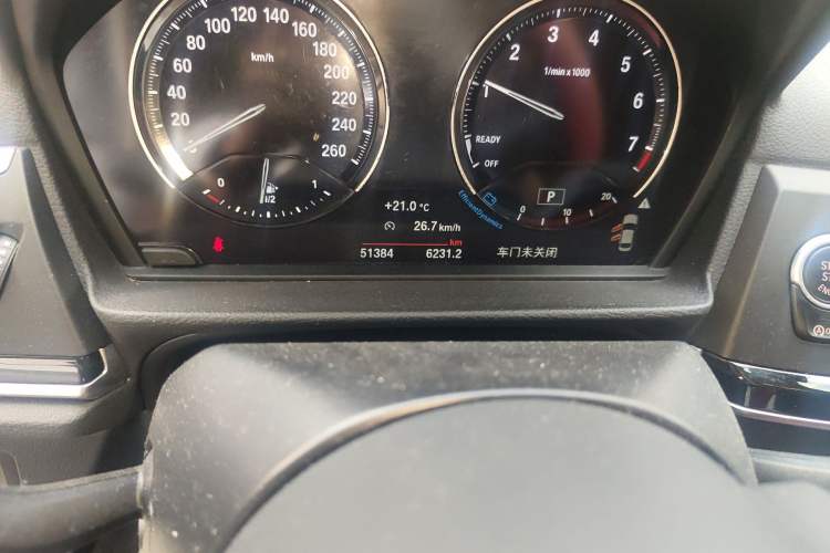 Used BMW 1 Series 2019 118i M Sport Package Odometer Close Up