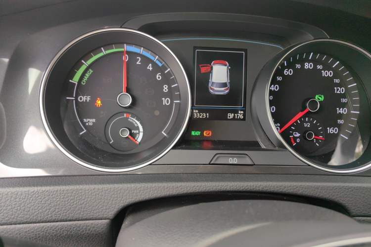 Used Volkswagen Golf Pure Electric 2020 Chariot Pro Odometer Close Up