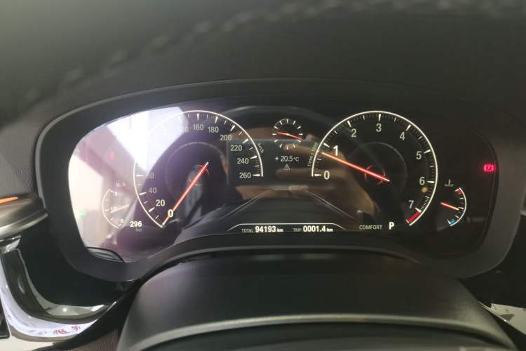 Used BMW 5 Series 2019 Facelifted 530Li Leading Edition Luxury Package Instrument Cluster