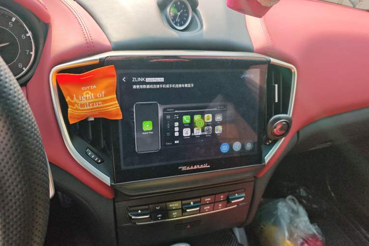 Used Maserati Ghibli 2014 3.0T Standard Edition Audio And AC Panel