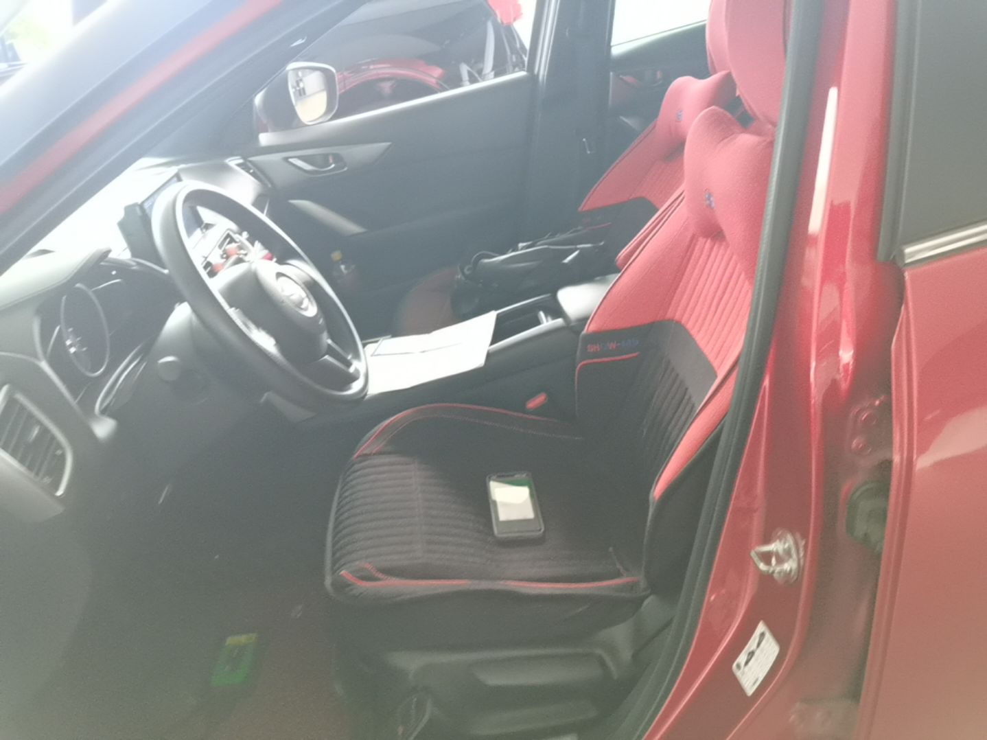 Avant de la voiture
