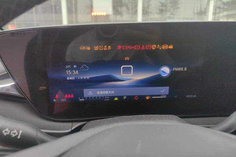 Used Buick Envista 2022 1.5T GS Fuel-Efficient Version Instrument Cluster