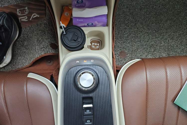 Used ORA Good Cat 2022 Morandi Edition 400km Standard Range Luxury Version Lithium-Ion Battery Gear Lever