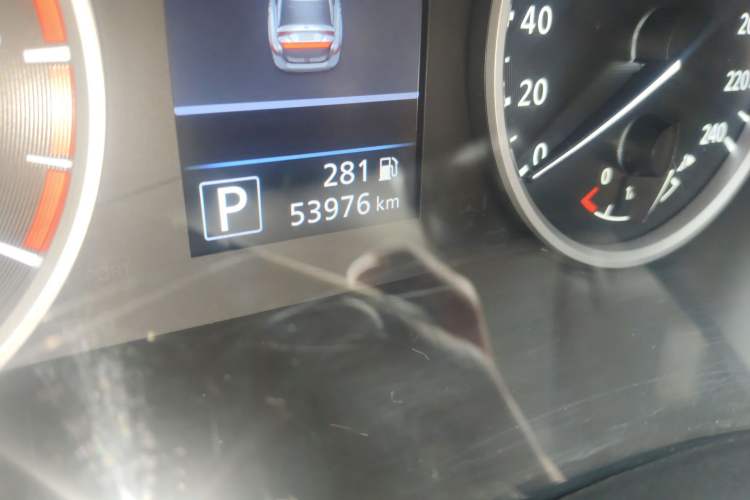 Used Nissan Sylphy 2020 1.6L XE CVT Comfort Edition Odometer Close Up