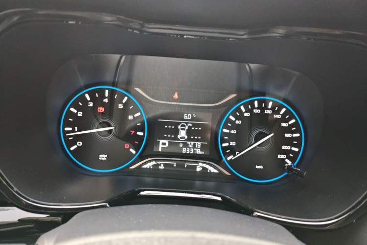 Used GAC Trumpchi GS4 2018 235T Automatic Two-Wheel Drive Luxury Smart Connectivity Version Instrument Cluster