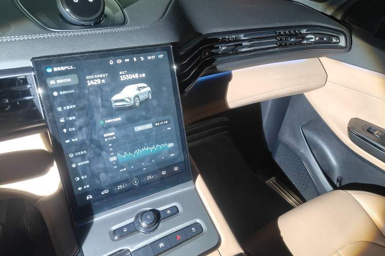 Used Nio ES6 2020 610 km Performance Version Audio And AC Panel