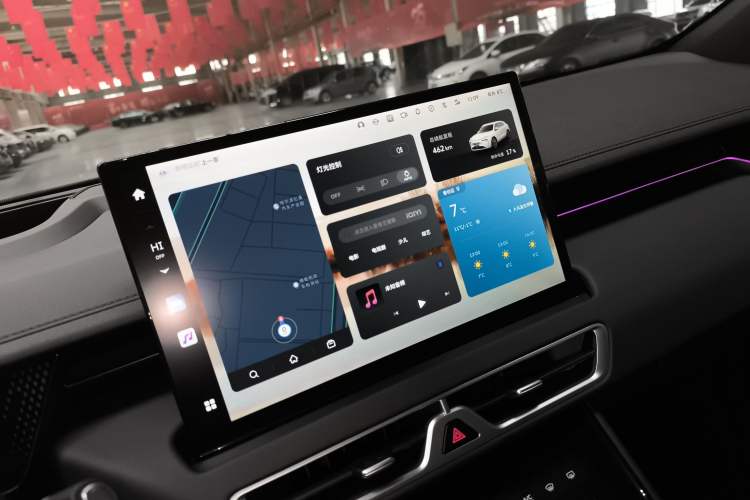 Used Wey Mocha New Energy 2024 Hi4 Four-Wheel Drive Long-Range Version Audio And AC Panel