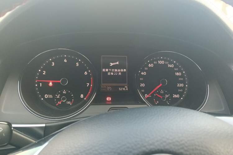 Used Volkswagen Teramont 2019 380TSI Four-Wheel Drive Comfort Edition China VI Standard Instrument Cluster