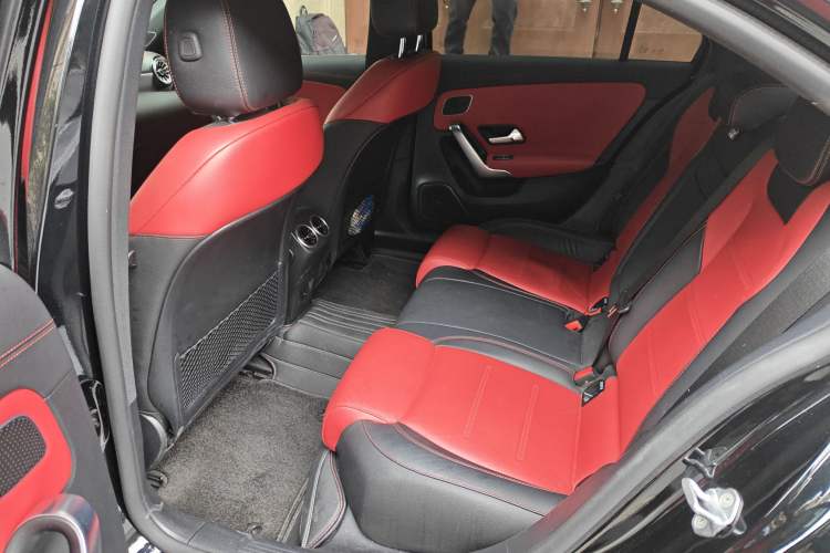 Used Mercedes-Benz A AMG 2021 AMG A 35 L 4MATIC Midnight Special Edition Left Rear Seat