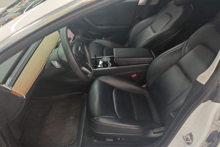 Used Tesla Model 3 2019 Long-Range All-Wheel-Drive Version Left Front Seat