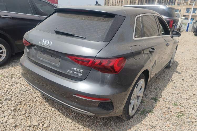 Used Audi A3 2021 Sportback 35 TFSI Stylish and Elegant Model Rear Right 45 Deg