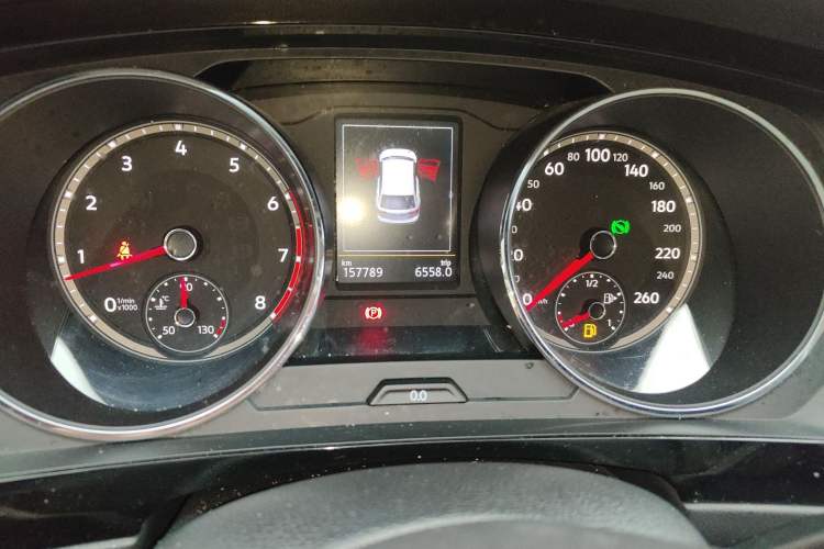 Used Volkswagen Tiguan L 2018 380TSI Automatic All-Wheel Drive Luxury Edition Odometer Close Up