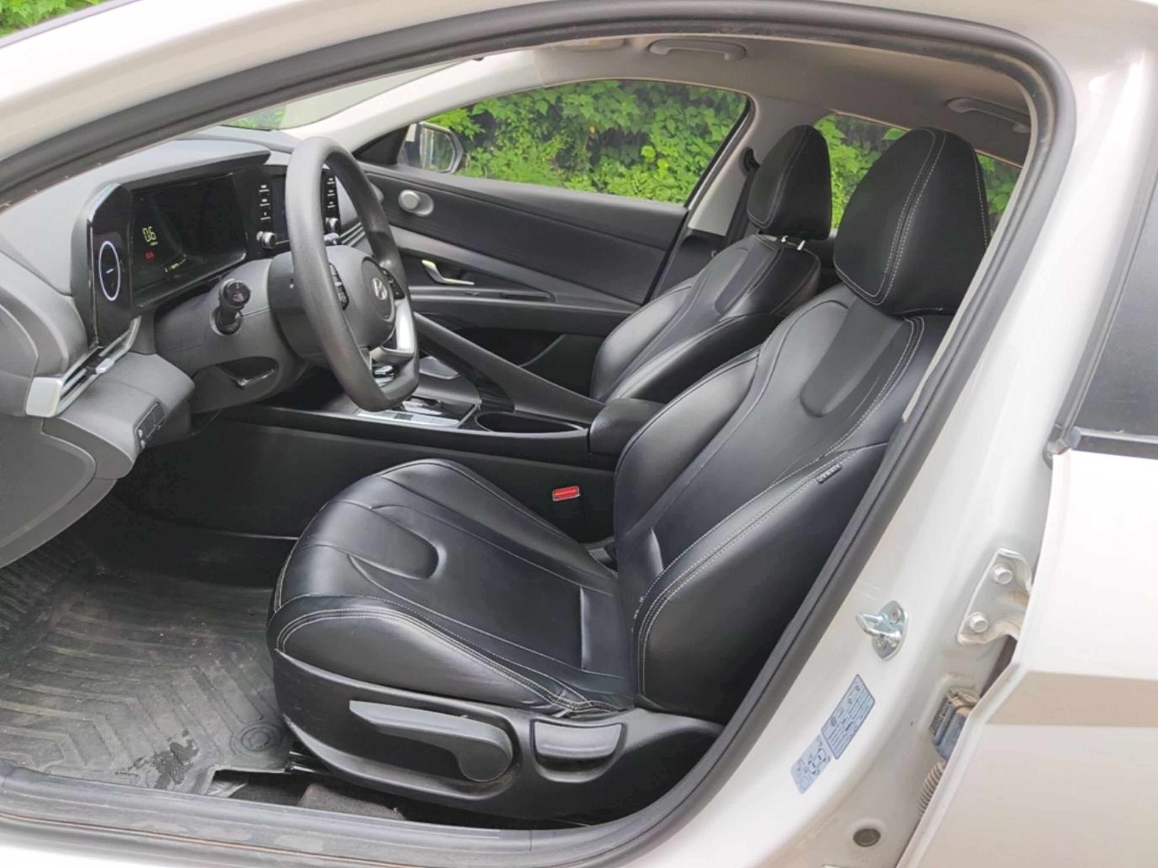 Avant de la voiture