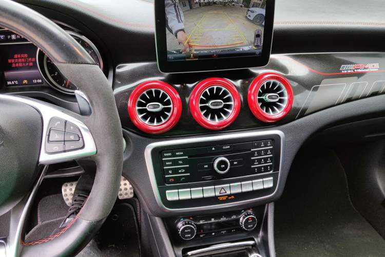 Used Mercedes-Benz GLA AMG 2017 Facelifted AMG GLA 45 4MATIC Audio And AC Panel