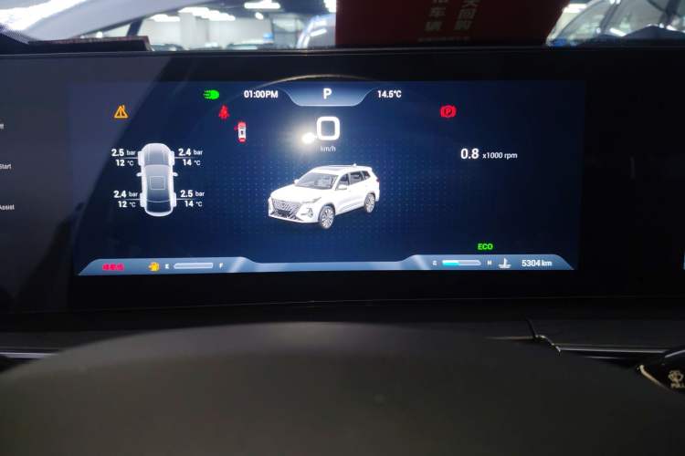 Used Chery Tiggo 8 PRO 2025 290T Two-Wheel-Drive Luxury Edition Instrument Cluster