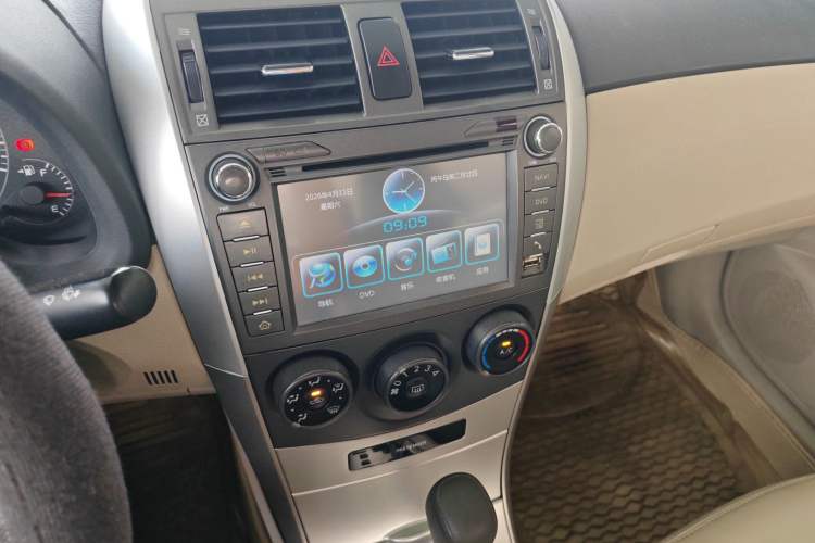 Used Toyota Corolla 2013 Special Edition 1.6L Automatic Cool GL Model Audio And AC Panel