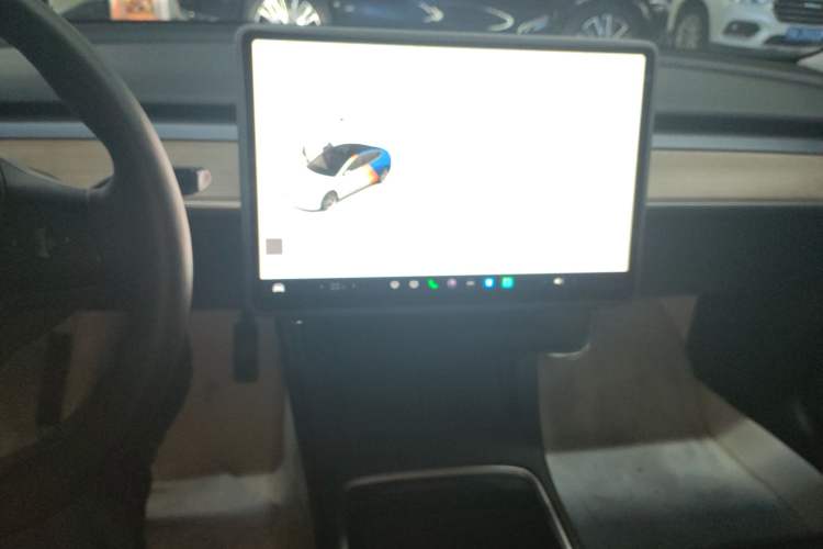 Used Tesla Model 3 2022 Rear-Wheel-Drive Version Audio And AC Panel