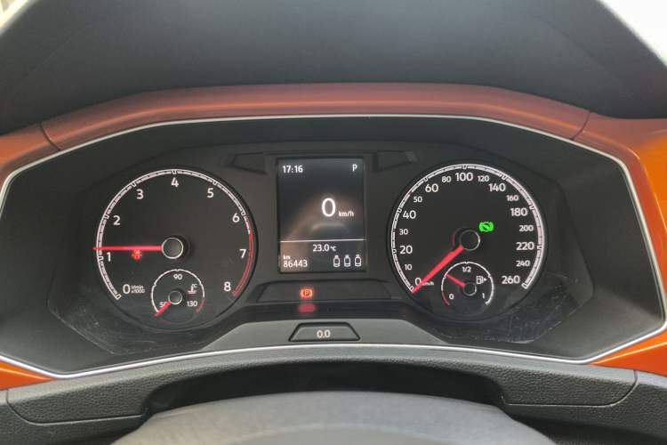 Used Volkswagen T-ROC 2018 230TSI DSG Two-Wheel Drive Advanced Version China V Standard Instrument Cluster