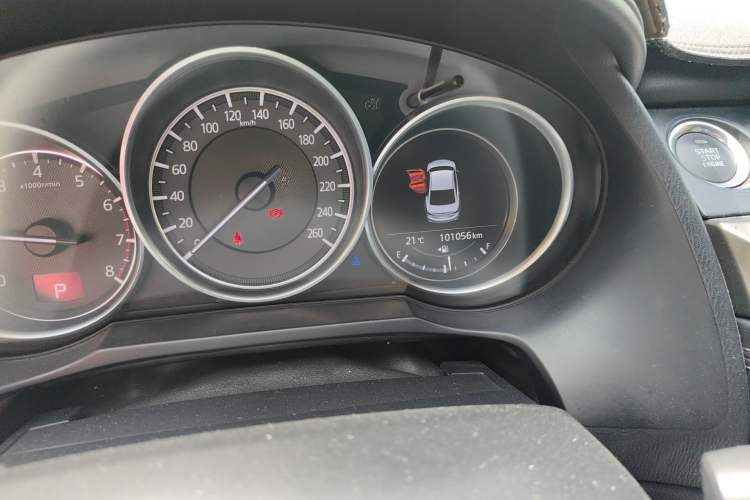 Used Mazda Atenza 2018 2.5L Blue Sky Prestige Edition China V Standard Odometer Close Up