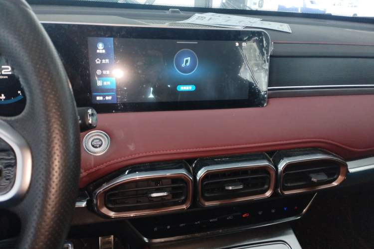 Used JETOUR X70 PLUS 2021 1.6T DCT Star 7-Seater Audio And AC Panel