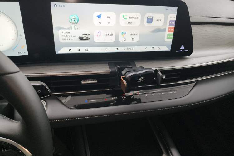 Used Chery Arrizo 8 2024 1.6T DCT Smart Audio And AC Panel