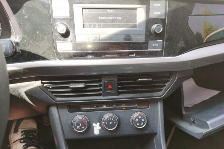 Used Volkswagen Bora 2019 Revised Version 1.5L Manual Fashion Edition China VI Standard Audio And AC Panel